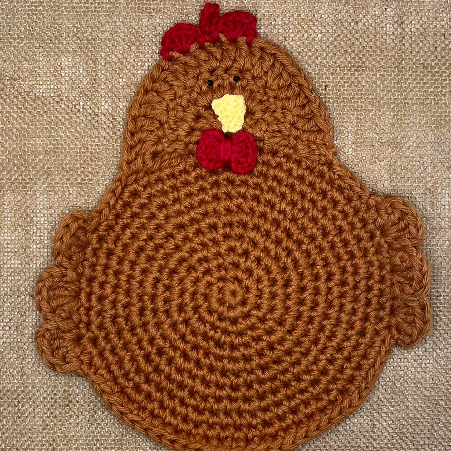 Swanky Chicken Trivet & Ornaments