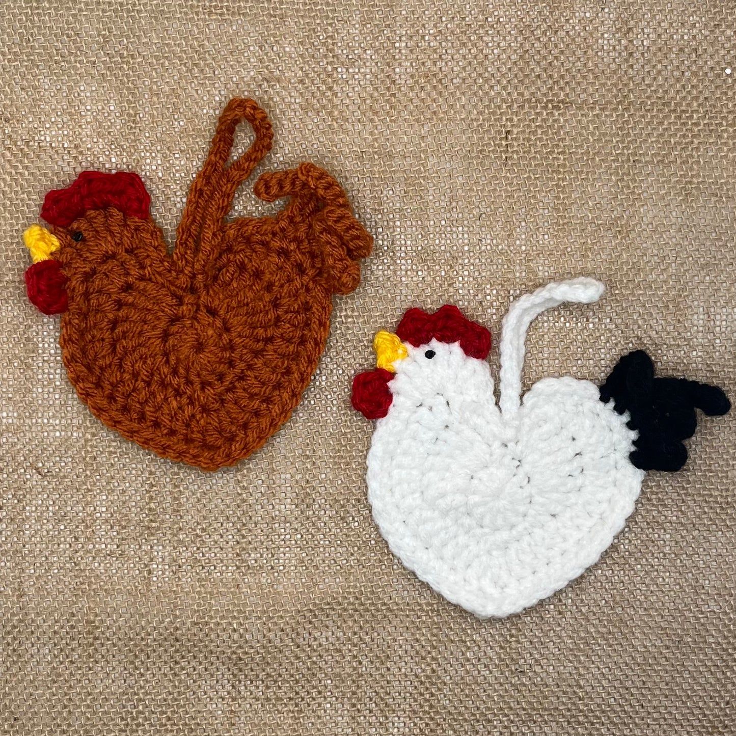 Swanky Chicken Trivet & Ornaments